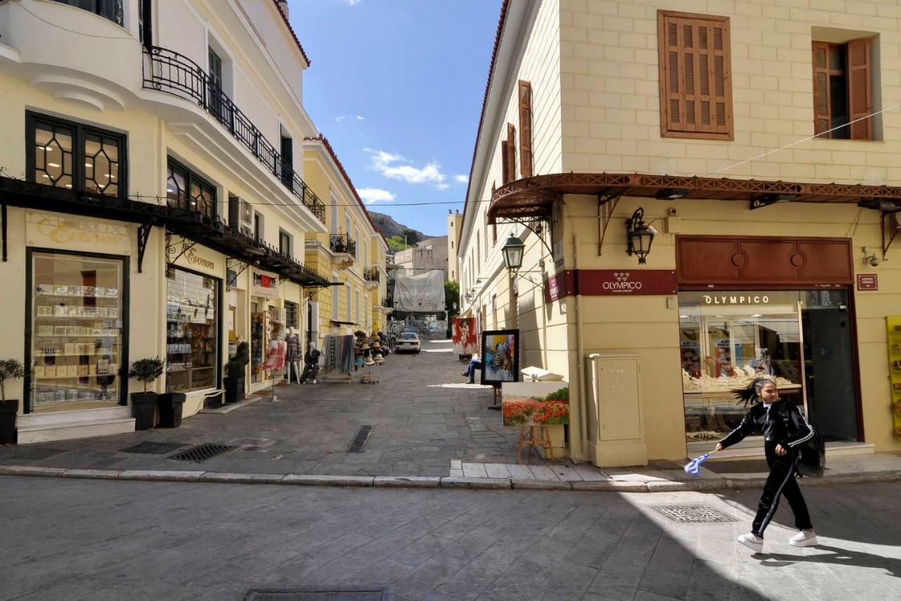 Historic Plaka Apartman Athén Kültér fotó